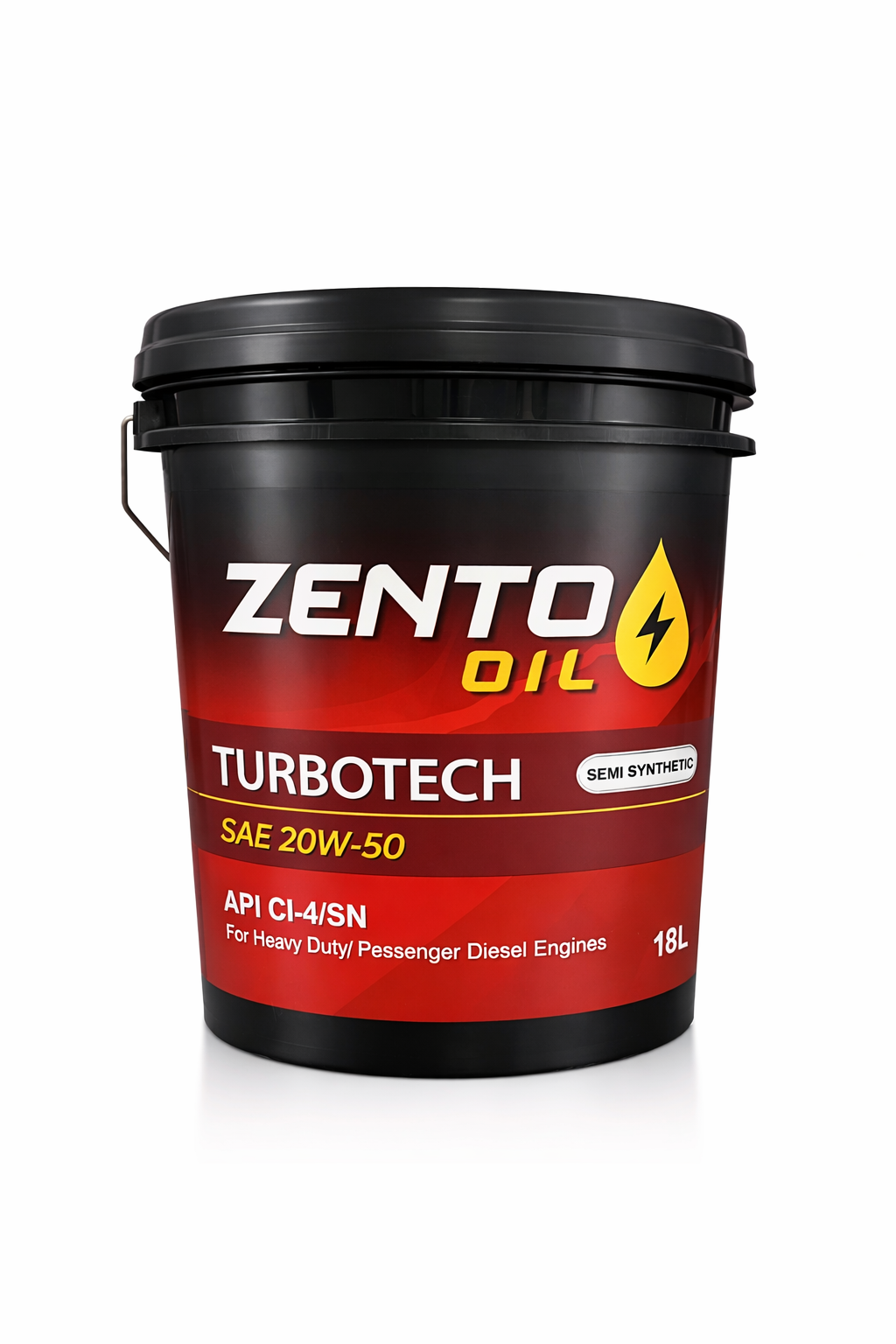 Zento Oil TurboTech SAE 20W-50 CI-4/SN (18L) - Zento Oil