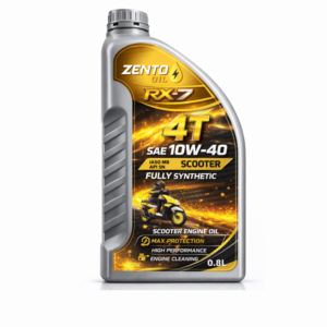 ZENTO OIL RX-7 4T Fully Synthetic SAE 10W-40 API SN JASO MB (0.8 L)
