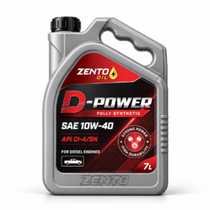 Zento Oil D-Power SAE 10W-40 API CI-4/SN Fully Synthetic (4L)
